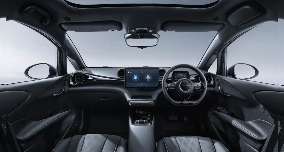 Floating centre console