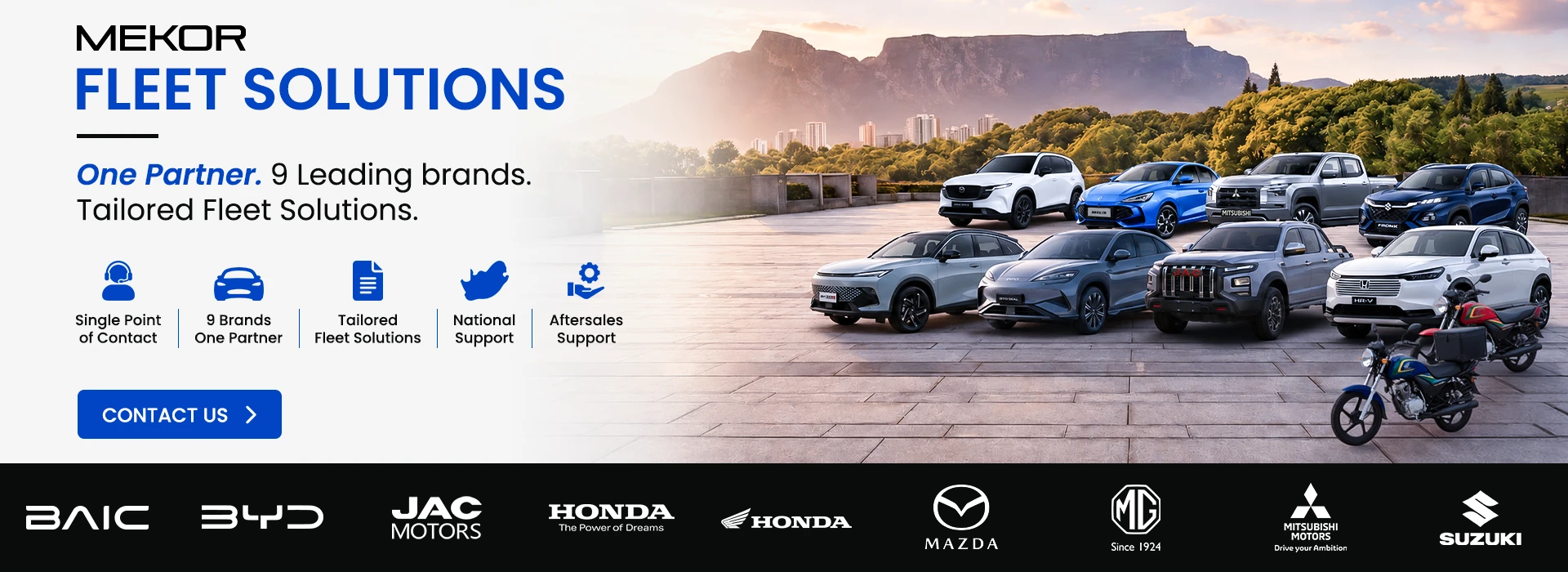 MEKOR Fleet Solutions Banner